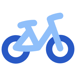 Bicycle Bike Icon from Plump Flat - Free Set