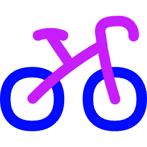 Bicycle Bike Icon from Flex Neon - Free Set