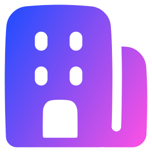 Building Office Icon from Plump Gradient - Free Set