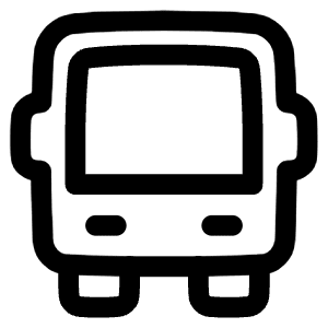 Bus Icon from Plump Line - Free Set