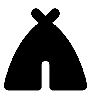 Camping Tent Icon from Flex Solid - Free Set