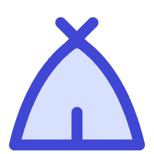 Camping Tent Icon from Flex Duo - Free Set