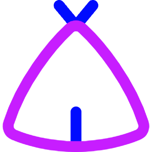 Camping Tent Icon from Flex Neon - Free Set