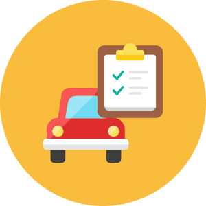 Car List Icon from Kameleon Colors - Free Set