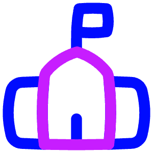 City Hall Icon from Flex Neon - Free Set