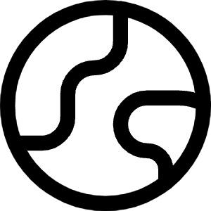 Earth 1 Icon from Core Line - Free Set