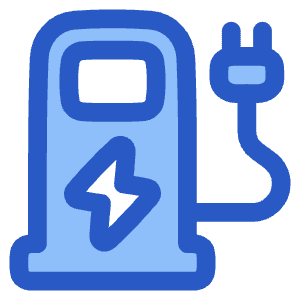 Electric Charging Station Icon from Plump Duo - Free Set