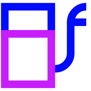 Gas Station Fuel Petroleum Icon from Sharp Neon - Free Set