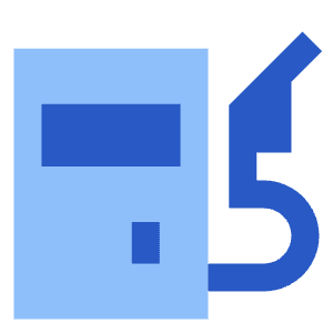 Gas Station Fuel Petroleum Icon from Sharp Flat - Free Set