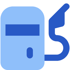 Gas Station Fuel Petroleum Icon from Core Flat - Free Set