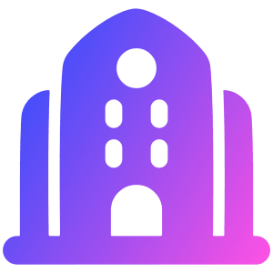 Government Building 1 Icon from Plump Gradient - Free Set