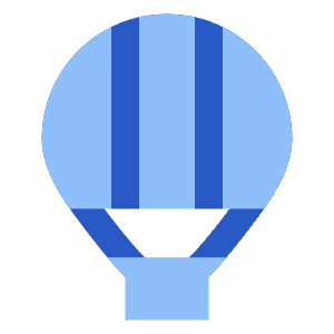 Hot Air Balloon Icon from Sharp Flat - Free Set
