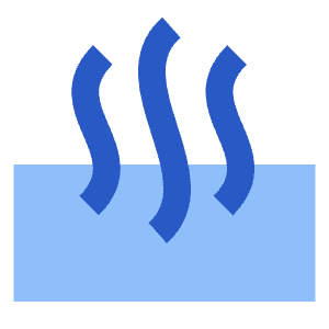 Hot Spring Icon from Sharp Flat - Free Set