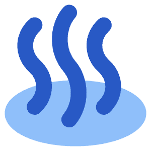 Hot Spring Icon from Plump Flat - Free Set