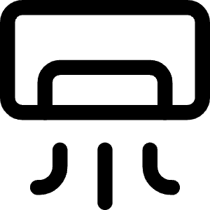 Hotel Air Conditioner Icon from Core Line - Free Set
