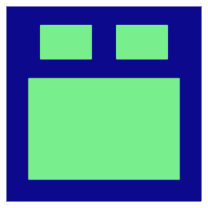 Hotel Bed 2 Icon from Sharp Pop - Free Set