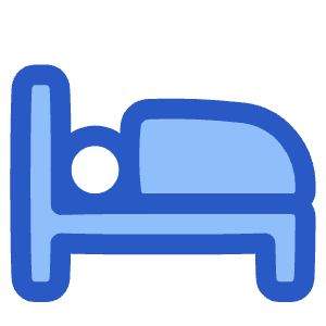 Hotel Bed 5 Icon from Plump Duo - Free Set