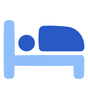 Hotel Bed 5 Icon from Plump Flat - Free Set