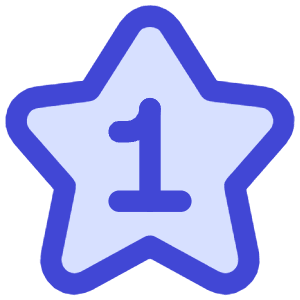 Hotel One Star Icon from Core Duo - Free Set