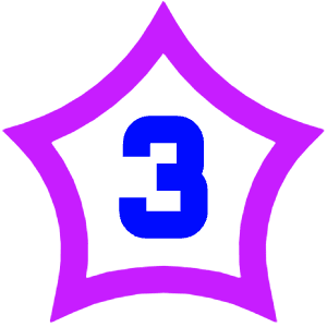 Hotel Three Star Icon from Sharp Neon - Free Set