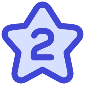 Hotel Two Star Icon from Core Duo - Free Set