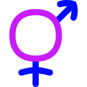 Intersex Symbol Icon from Flex Neon - Free Set