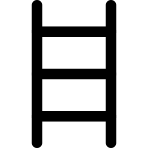 Ladder Icon from Core Line - Free Set