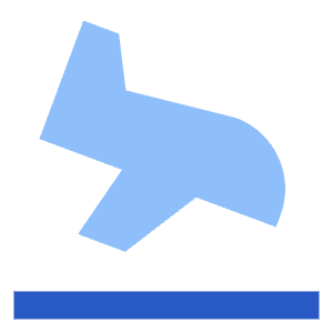 Landing Icon from Sharp Flat - Free Set