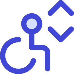 Lift Disability Icon from Core Duo - Free Set