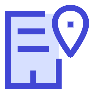 Location Office Icon from Sharp Duo - Free Set