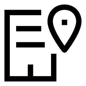 Location Office Icon from Sharp Line - Free Set