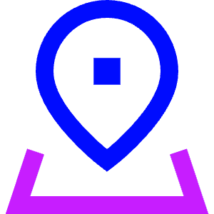 Location Pin 3 Icon from Sharp Neon - Free Set
