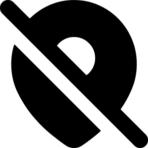 Location Pin Disabled Icon from Core Solid - Free Set