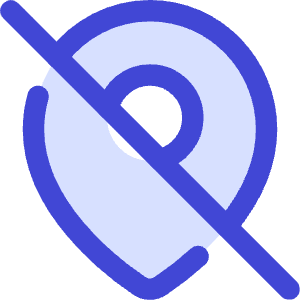 Location Pin Disabled Icon from Core Duo - Free Set