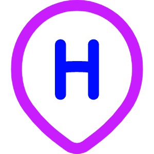 Location Pin Medical Hospital 2 Icon from Flex Neon - Free Set