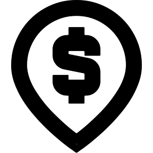 Location Pin Money Atm 1 Icon from Sharp Remix - Free Set