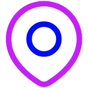 Location Pin Icon from Plump Neon - Free Set