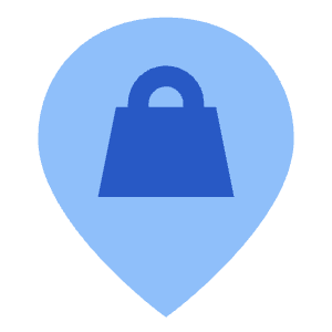 Location Pin Store Icon from Sharp Flat - Free Set