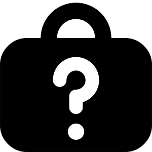 Lost And Found Icon from Core Solid - Free Set