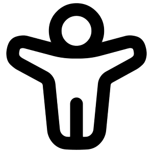 Man Arm Raises 2 Alternate Icon from Plump Remix - Free Set