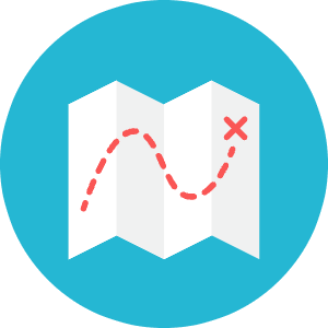 Map Icon from Kameleon Colors - Free Set