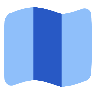 Map Fold Icon from Plump Flat - Free Set