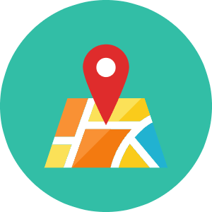 Map Pin Icon from Kameleon Colors - Free Set
