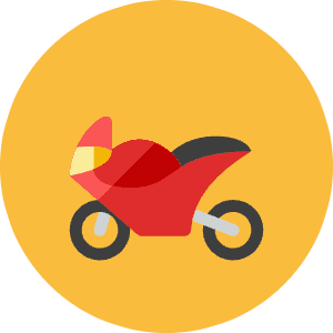 Motorbike Icon from Kameleon Colors - Free Set