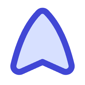 Navigation Arrow North Icon from Flex Duo - Free Set