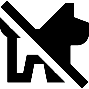 No Pets Allowed Icon from Sharp Remix - Free Set