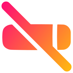 No Smaking Area Icon from Plump Gradient - Free Set
