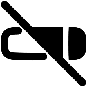 No Smaking Area Icon from Plump Remix - Free Set