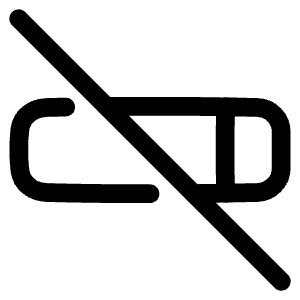 No Smaking Area Icon from Plump Line - Free Set