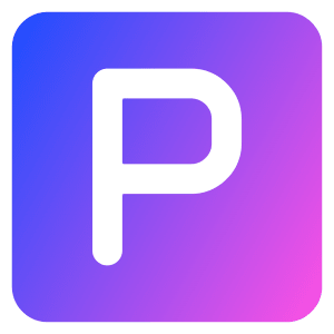 Parking Sign Icon from Core Gradient - Free Set